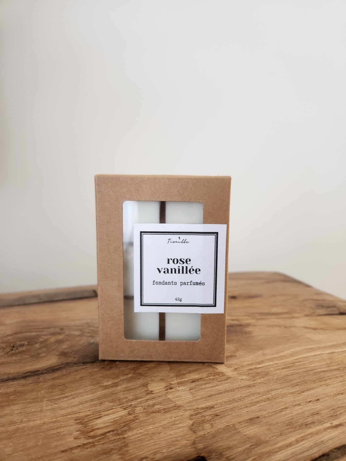 Fondants parfumés Rose vanillée