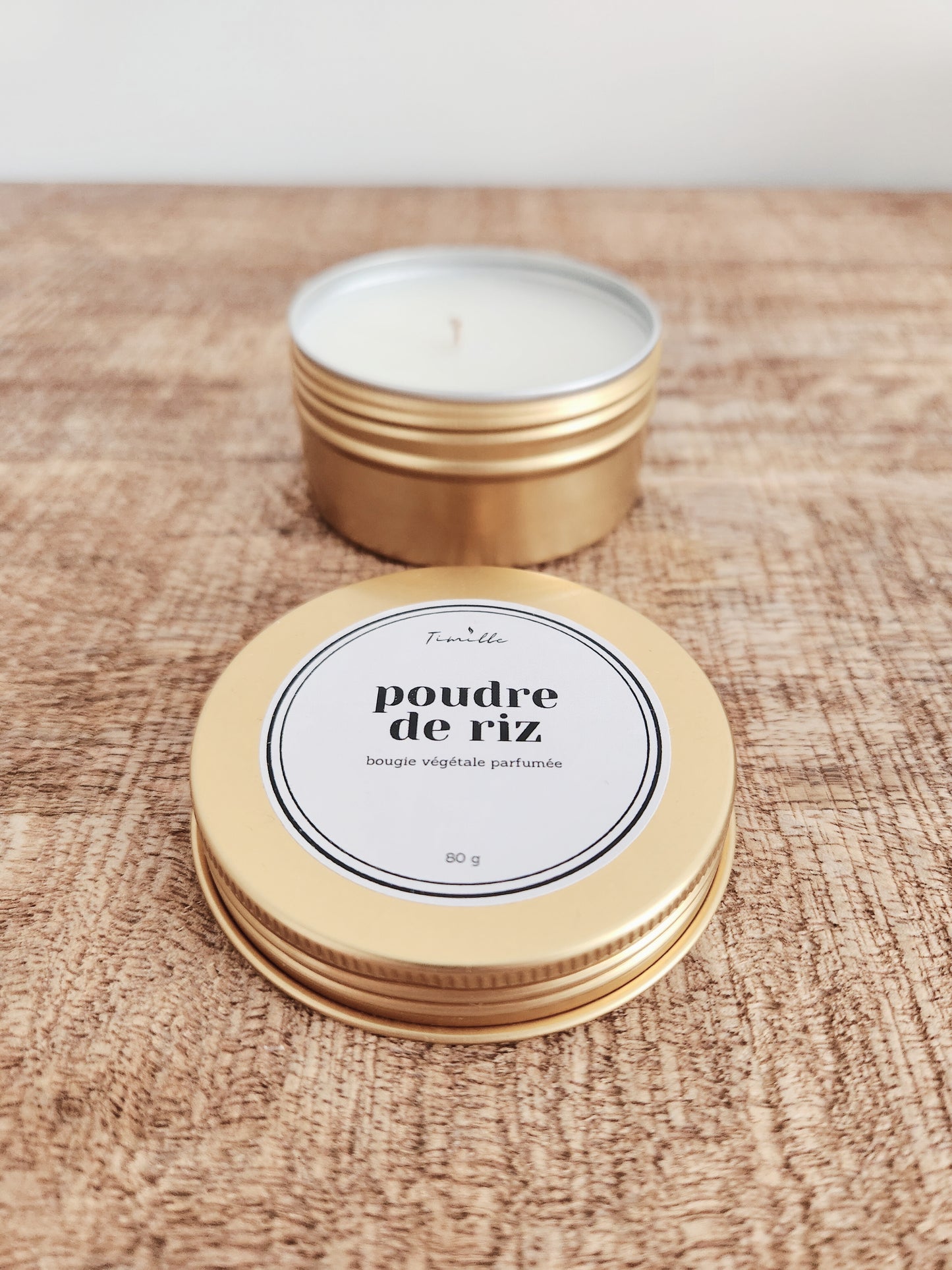 "PROMO DE NOEL" - 7,50€ au lieu de 10,90€ - Bougie parfumée "La mini" - 80g