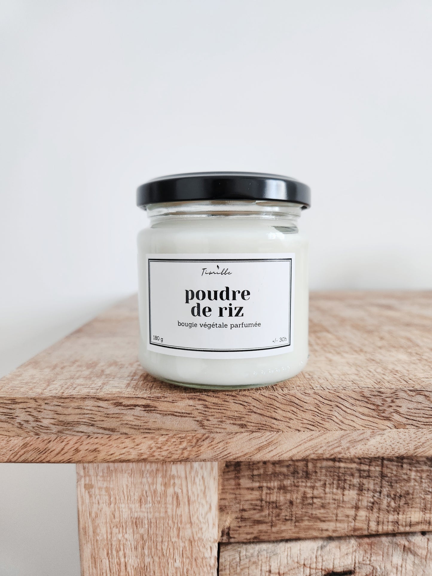 Bougie parfumée "élégance"  - 180g