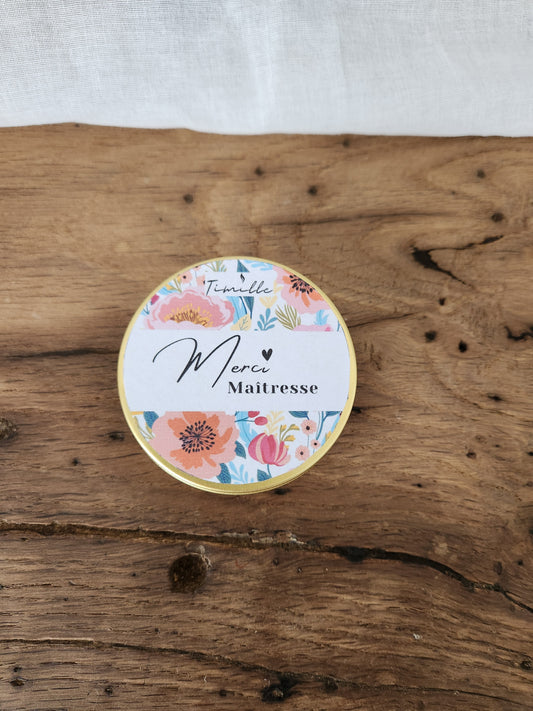 Bougie parfumée "Merci Maîtresse" - 60g