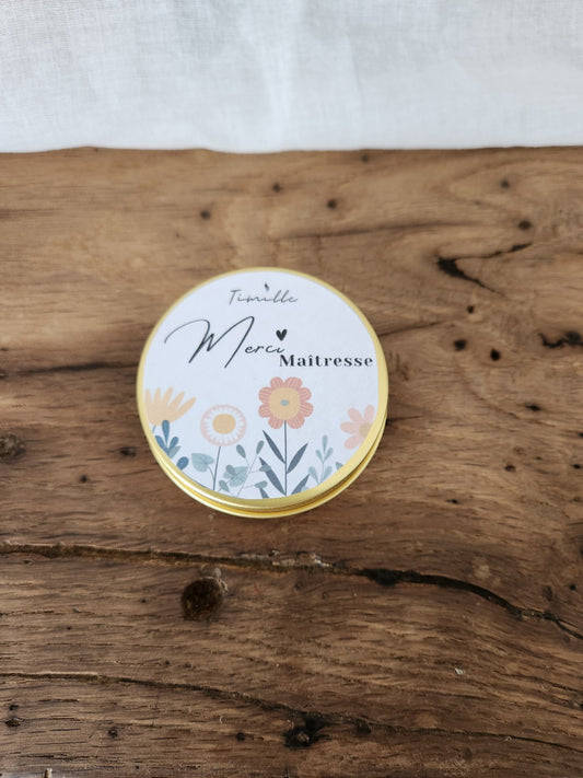 Bougie parfumée "Merci Maîtresse" - 60g