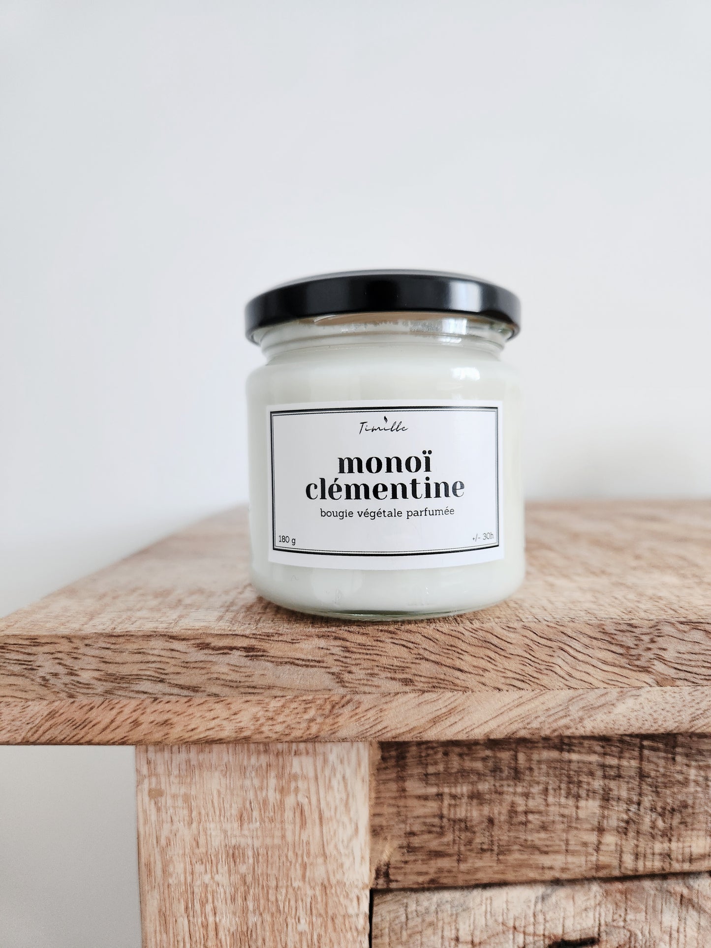 Bougie parfumée "élégance"  - 180g