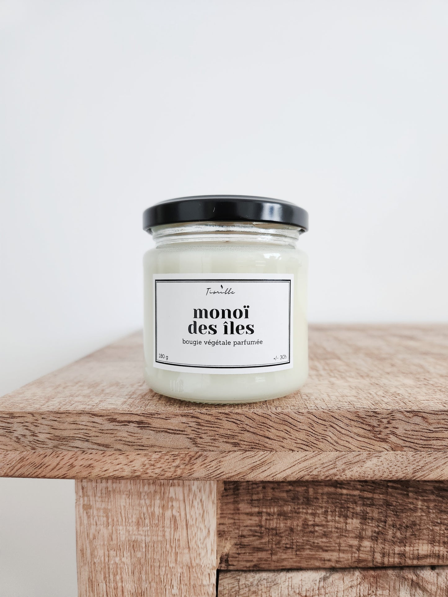 Bougie parfumée "élégance"  - 180g