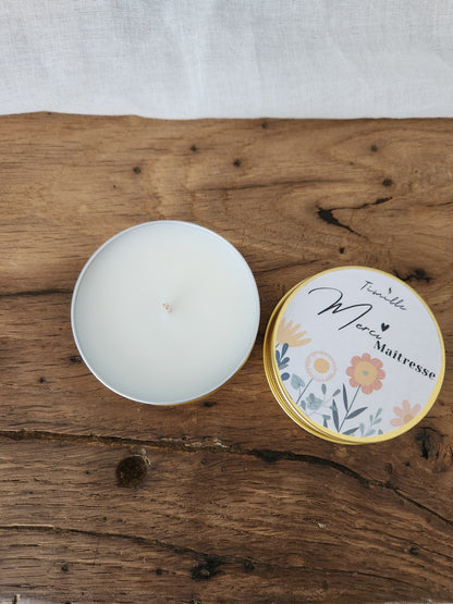 Bougie parfumée "Merci Maîtresse" - 60g