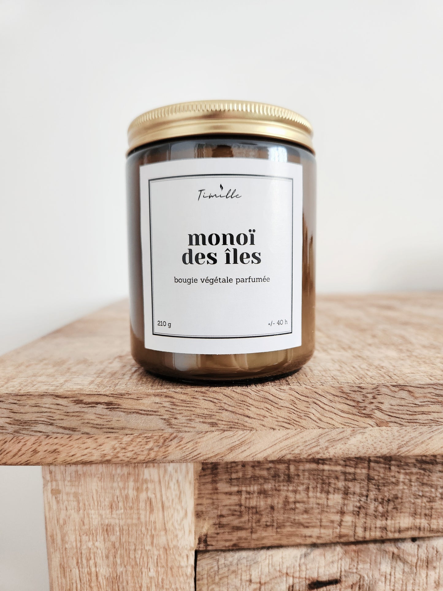 Bougie parfumée "Apothicaire"  - 210g