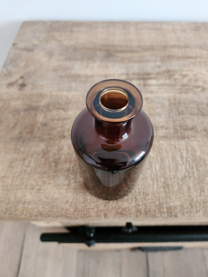 Vase "apothicaire" Ambre