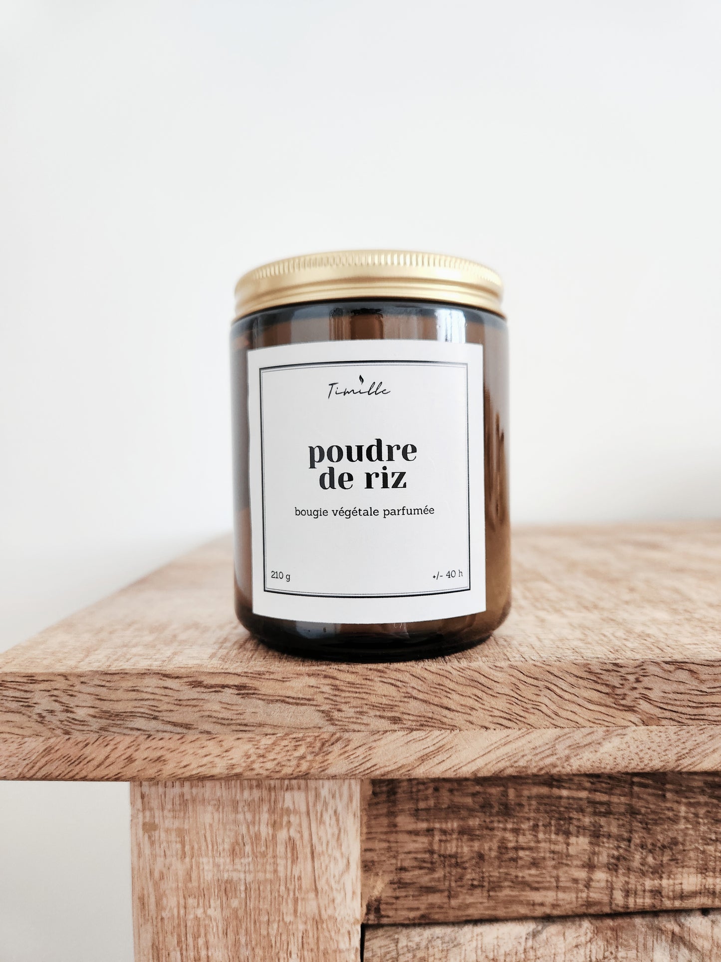 Bougie parfumée "Apothicaire"  - 210g