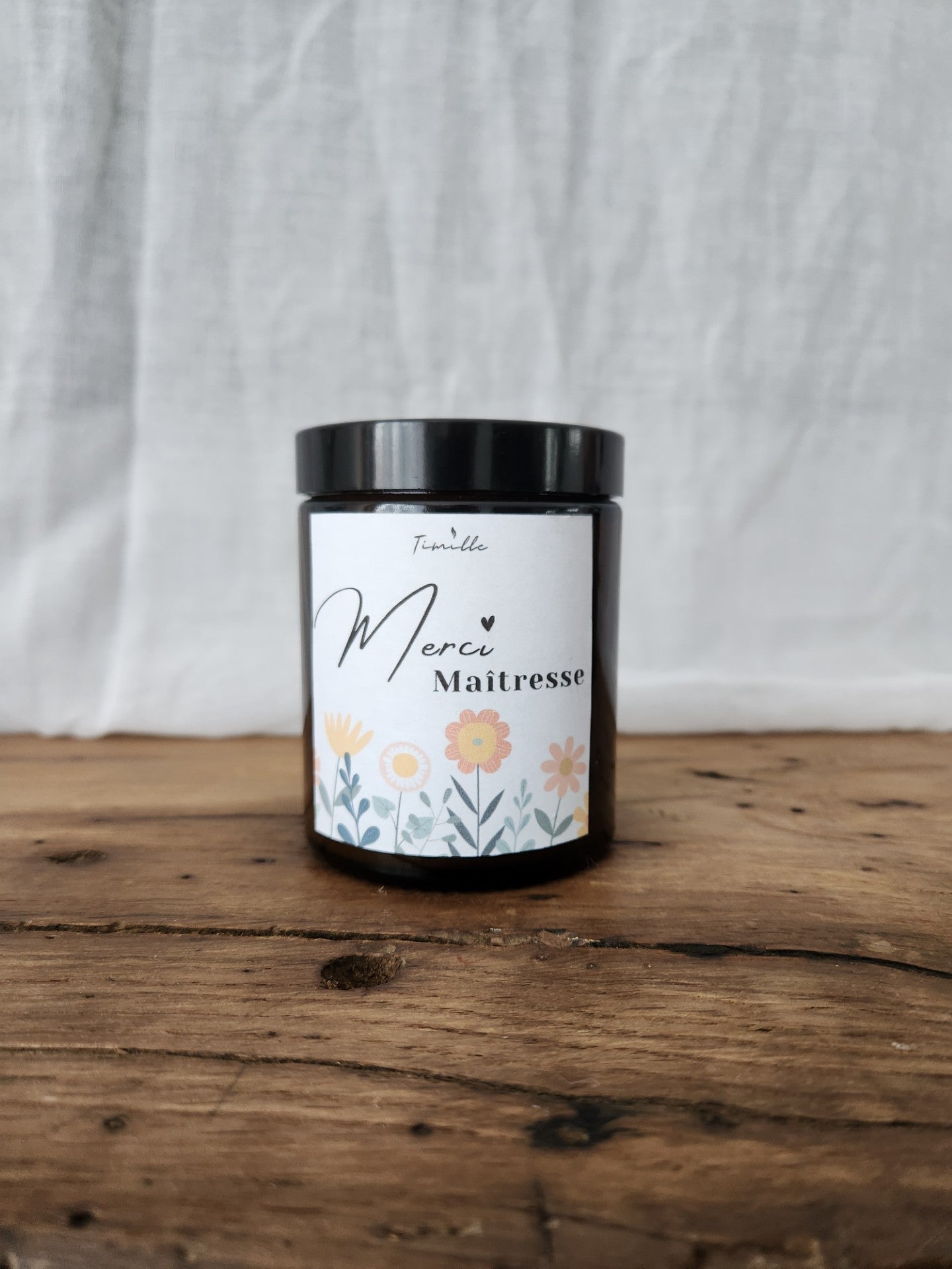 Bougie parfumée "Merci Maîtresse" - 160g